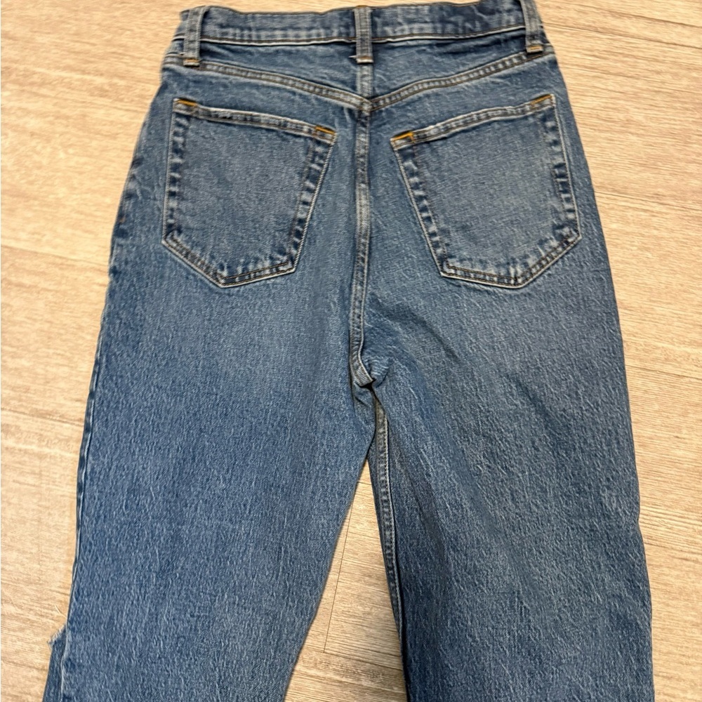 Abercrombie & Fitch Women's Curve Love 90's Straight Ultra High-Rise Jeans - Picture 6 of 11